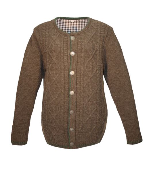 Trachtenjacke Strickjacke Klingermühle braun Fuchs