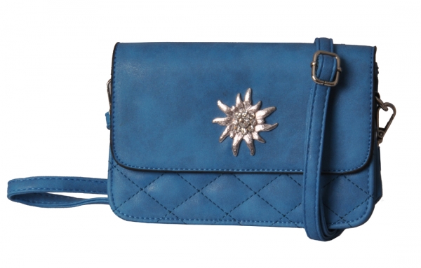 Trachtentasche Osterberg blau mit "Edelweiss"