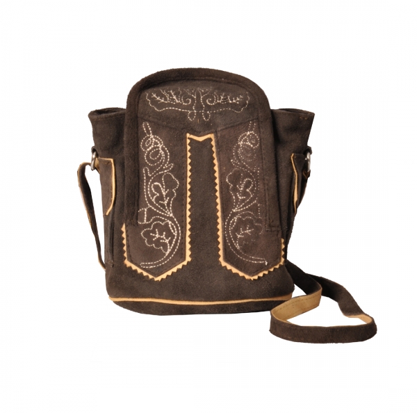 Trachtentasche Dirndltasche Fischach braun dunkelbraun