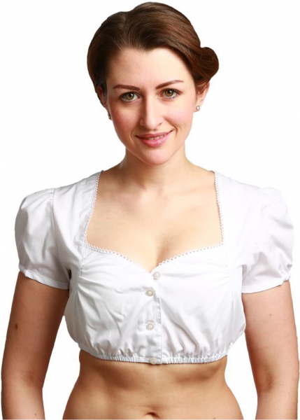 Dirndlbluse Pettstadt weiss Fuchs