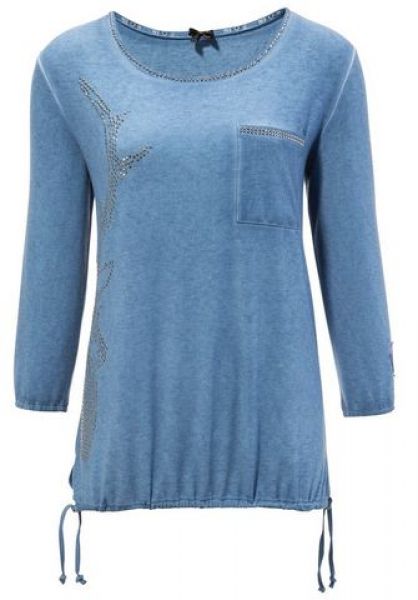 Trachtenshirt Traudi blau Marjo